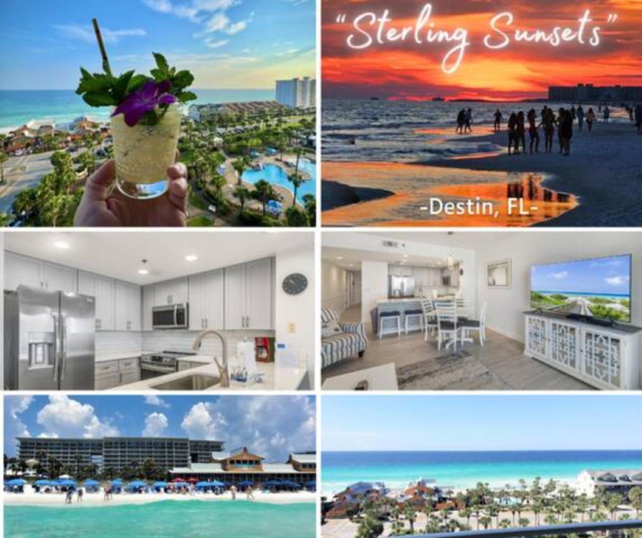 "Sterling Sunsets" - 2-Bedroom At Sterling Shores, Destin Exteriör bild